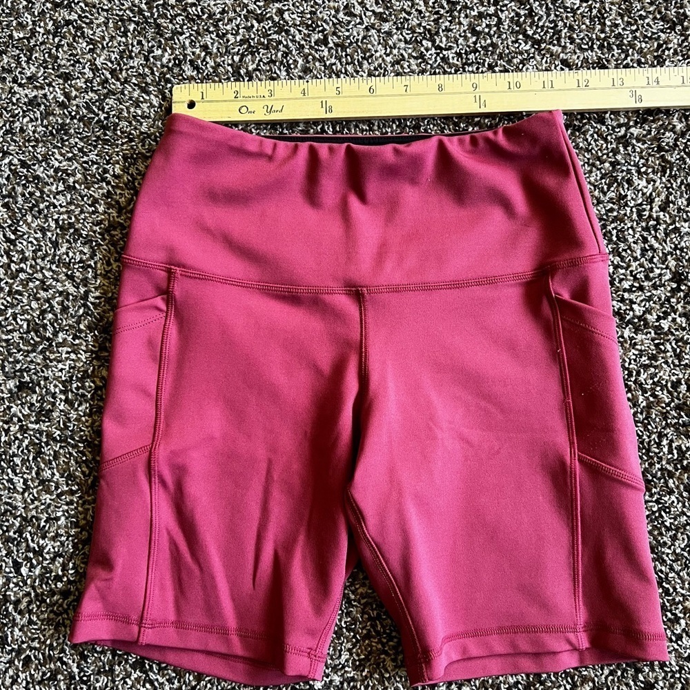 Women's Burgundy Shorts
